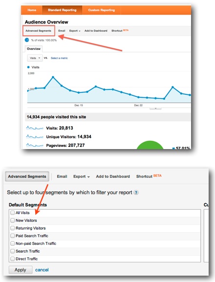 Google Analytics - Back To The Basics pt. 2 - Advanced Segments