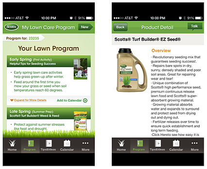 Scotts Lawn app