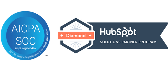 SOC 2 Type II Compliant HubSpot Diamond Partner