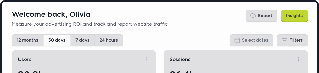 marketing insights dashboard